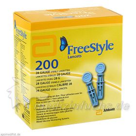 FreeStyle Lancets, 200 ST – PZN 365925 из Германии
