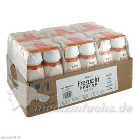 Fresubin energy DRINK Erdbeere Trinkflasche, 6X4X200 ML – PZN 3692607 из Германии