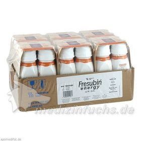 Fresubin energy DRINK Waldfrucht Trinkflasche, 6X4X200 ML – PZN 3692671 из Германии