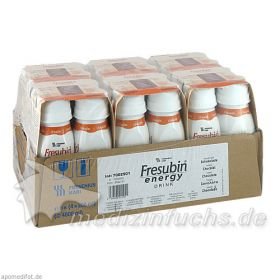 Fresubin energy DRINK Schokolade Trinkflasche, 6X4X200 ML – PZN 3692731 из Германии