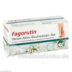 Fagorutin Venen-Aktiv-Buchweizen-Tee, 25 ST – PZN 3724224 из Германии