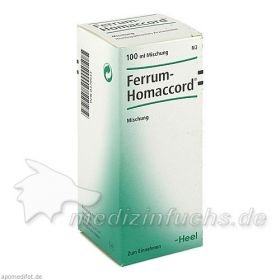 FERRUM HOMACCORD, 100 ML – PZN 379933 из Германии