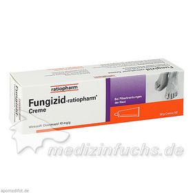 Fungizid-ratiopharm Creme, 50 G – PZN 4013749 из Германии
