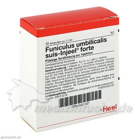Funiculus umbilical Suis Injeel forte, 10 ST – PZN 401727 из Германии