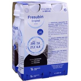 Fresubin original DRINK Schokolade Trinkflasche, 4X200 ML – PZN 41312 из Германии