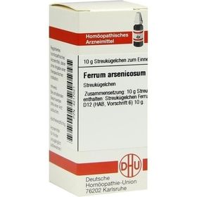 FERRUM ARSENIC D12, 10 G – PZN 4217021 из Германии