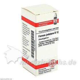 FERRUM JODAT D12, 10 G – PZN 4217104 из Германии