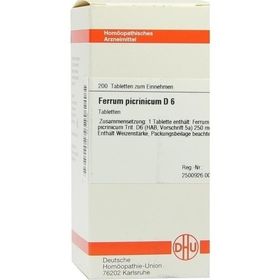FERRUM PICRINIC D 6, 200 ST – PZN 4217506 из Германии