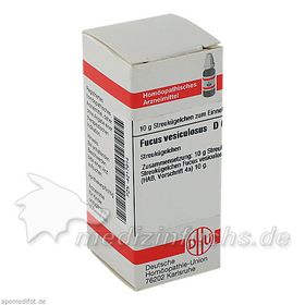 FUCUS VESICUL D 6, 10 G – PZN 4217914 из Германии