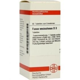 FUCUS VESICUL D 3, 80 ST – PZN 4217937 из Германии