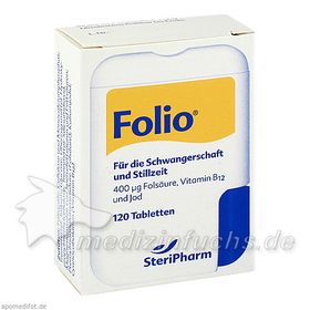 FOLIO+B12 Tabletten, 120 ST – PZN 4386870 из Германии