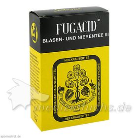 FUGACID HARNSAEURETEE N, 75 G – PZN 4602687 из Германии