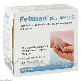 Fetusan plus Omega-3, 72 ST – PZN 4633481 из Германии