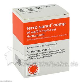 FERRO SANOL COMP, 50 ST – PZN 4869580 из Германии
