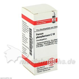 FERRUM PHOSPHORICUM C10, 10 G – PZN 4992122 из Германии