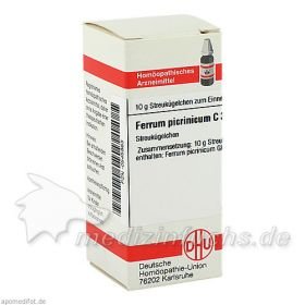 FERRUM PICRINICUM C30, 10 G – PZN 545863 из Германии