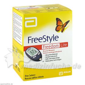 FreeStyle Freedom LITE Set mg/dl ohne Codieren, 1 ST – PZN 5703284 из Германии