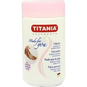 FUSSPUDER Streudose TITANIA, 100 G – PZN 6060322 из Германии