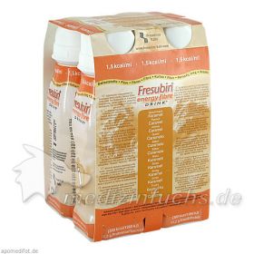 Fresubin energy fibre DRINK Karamell Trinkflasche, 4X200 ML – PZN 63733 из Германии