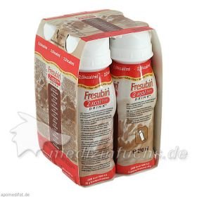 Fresubin 2 kcal fibre DRINK Schokolade Trinkfla., 4X200 ML – PZN 63762 из Германии