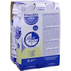 Fresubin 2 kcal DRINK Vanille Trinkflasche, 4X200 ML – PZN 63779 из Германии