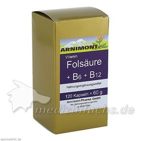 Folsäure + B6 + B12, 120 ST – PZN 658024 из Германии