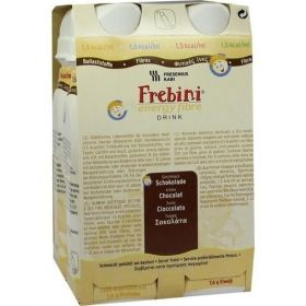 Frebini energy fibre DRINK Schokolade Trinkflasche, 4X200 ML – PZN 66068 из Германии