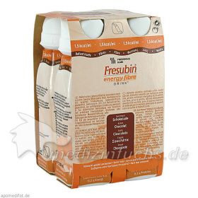 Fresubin energy fibre DRINK Schokolade Trinkflasch, 4X200 ML – PZN 6698622 из Германии