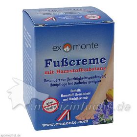 Fusscreme Harnstoffsubs.paraff.frei Diabetik.geeig, 100 ML – PZN 6726784 из Германии