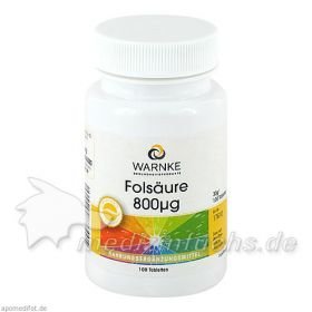FOLSAEURE 800 MICROGRAMM, 100 ST – PZN 6884922 из Германии