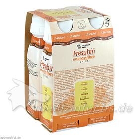 Fresubin energy fibre DRINK Vanille Trinkflasche, 4X200 ML – PZN 6892614 из Германии
