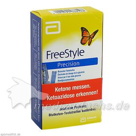FreeStyle Precision Blutzucker-Teststr. o.Codieren, 100 ST – PZN 6905357 из Германии
