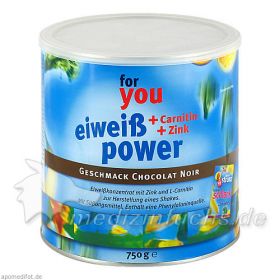 For You Eiweiß Power Schoko, 750 G – PZN 6944920 из Германии