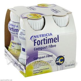 Fortimel Compact Fibre Vanille, 4X125 ML – PZN 6950955 из Германии
