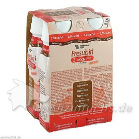 Fresubin 2 kcal Fibre DRINK Cappuccino Trinkfla., 4X200 ML – PZN 6964443 из Германии