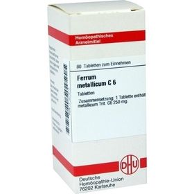 FERRUM METALLICUM C 6, 80 ST – PZN 7167915 из Германии