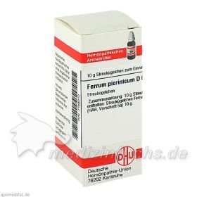 FERRUM PICRINICUM D 6, 10 G – PZN 7168010 из Германии