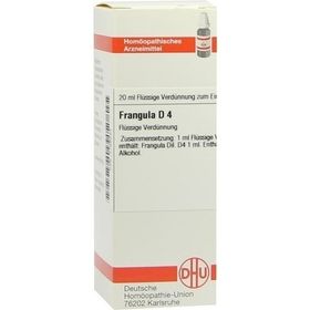 FRANGULA D 4, 20 ML – PZN 7168234 из Германии