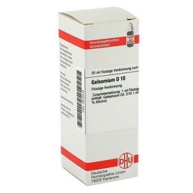 Gelsemium D 10 Dilution (20 ml) – PZN 2614410 из Германии