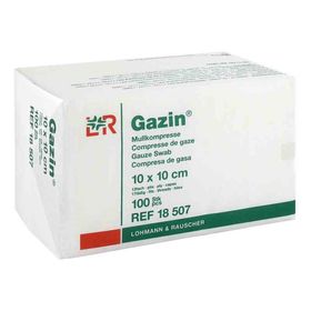 Gazin Op Kompressen 10x10cm 12fach (100 stk) – PZN 3959424 из Германии