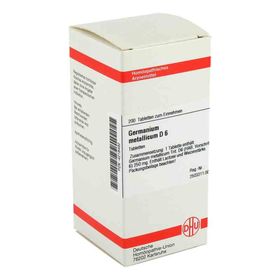 Germanium Met. D 6 Tabletten (200 stk) – PZN 4218492 из Германии