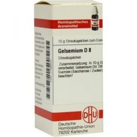 Gelsemium D 8 Globuli (10 g) – PZN 7168501 из Германии