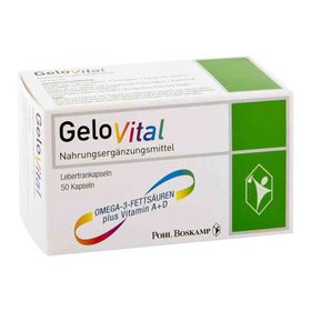 Gelovital Nahrungsergänzungsmittel Kapseln (50 stk) – PZN 10320823 из Германии