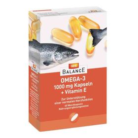 Gehe Balance Omega-3 1.000 mg Kapseln+vitamin E (60 stk) – PZN 10518169 из Германии