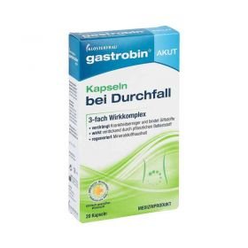 Gastrobin Kapseln bei Durchfall (20 stk) – PZN 10962042 из Германии