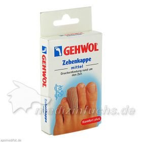 GEHWOL Polymer-Gel Zehenkappe mittel, 1 ST – PZN 1445514 из Германии