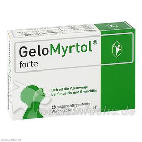 GELOMYRTOL FORTE, 20 ST – PZN 1479157 из Германии
