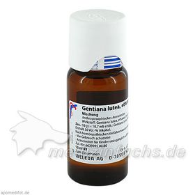 GENTIANA LUTEA 5%, 50 ML – PZN 1572804 из Германии