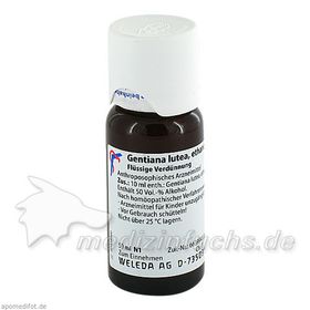 GENTIANA LUTEA D 1, 50 ML – PZN 1572827 из Германии