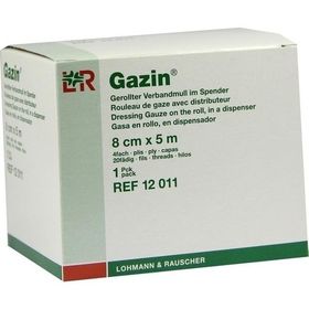 GAZIN Verbandmull gerollt im Spender 8cmx5m, 1 ST – PZN 1835965 из Германии